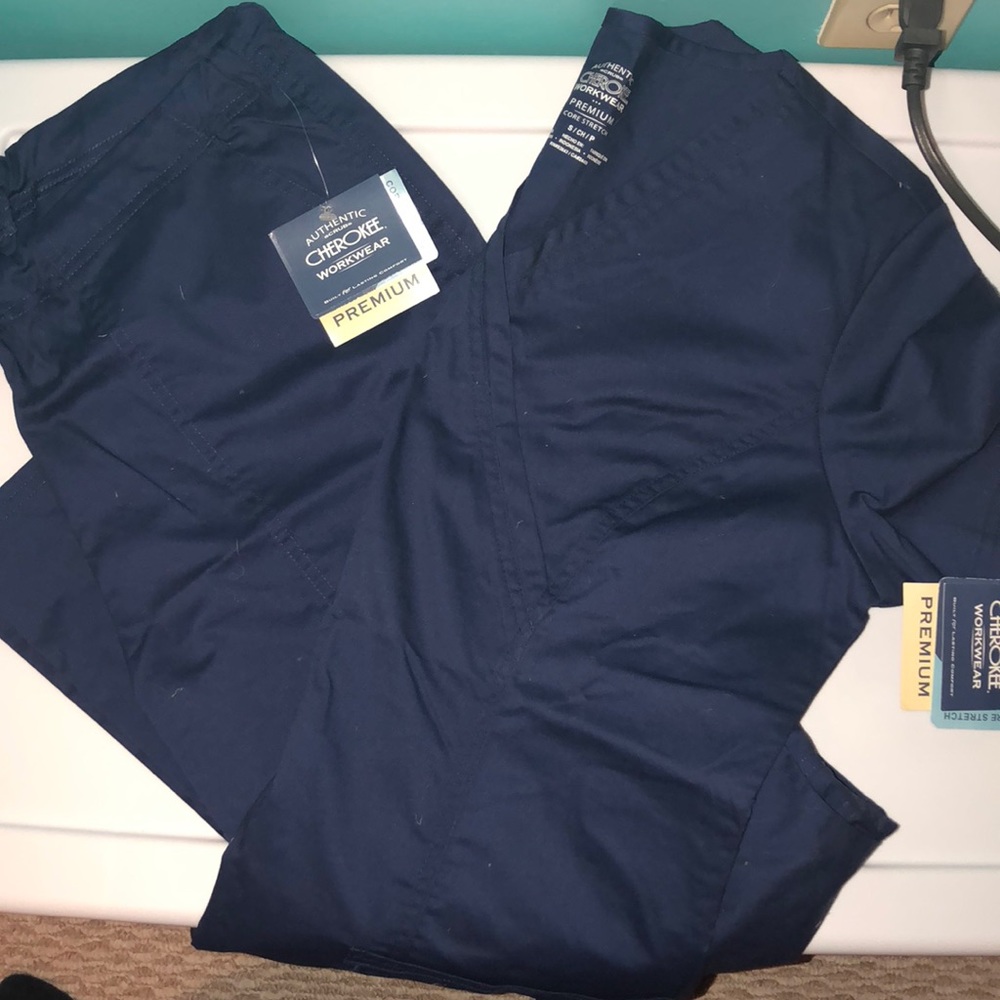 Navy Scrub Set
